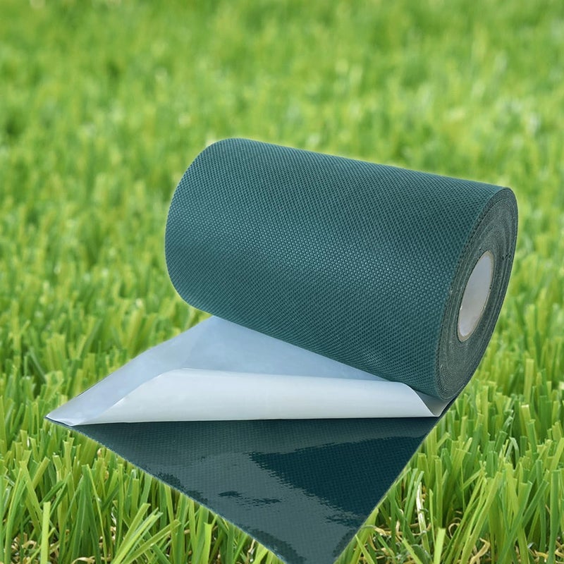 ARRYNTHEON Turf Tape Artificial Grass Tape Self Adhesive Turf Seam Tape for Artificial Turf, Tape for Connecting Fake Grass Carpet, Indoor Outdoor Lawn Mat Rug 12in x 65.6ft (30cm x 20m) - Image 1